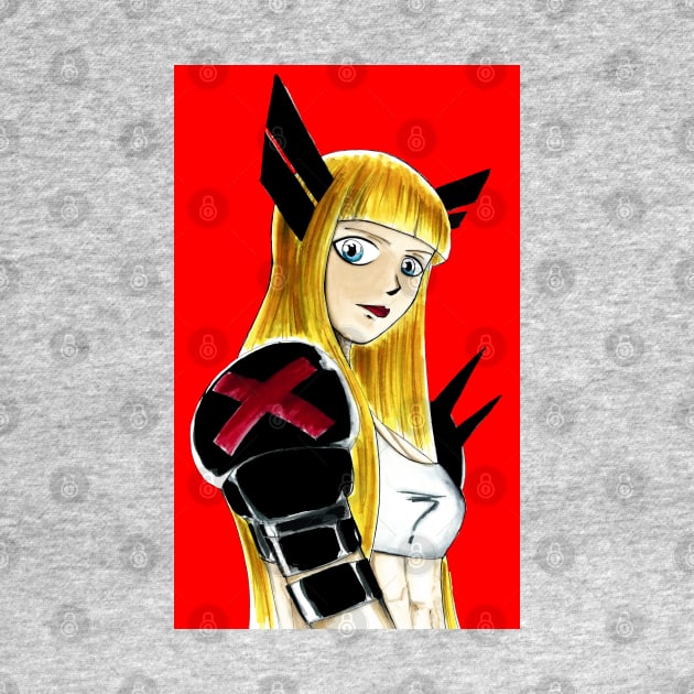 red magik, inferno's illyana rasputin by jorge_lebeau